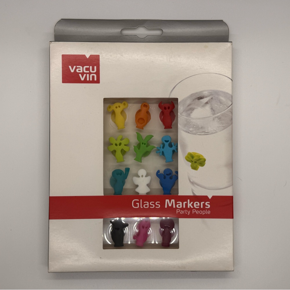 Vacu Vin Glass Markers - Party People